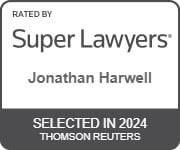 Rated by Super Lawyers | Jonathan Harwell | Selected in 2024 | Thomson Reuters