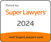 Rated by Super Lawyers | 2024 | visit SuperLawyers.com
